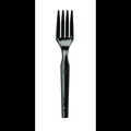 Legion D & W Fine Pack Legion Heavy Weight Black Ebony Fork, PK1000 S1001E